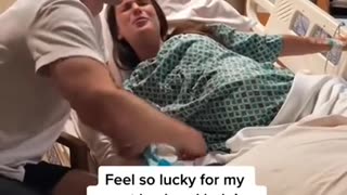 Husband Helping with Pregnancy