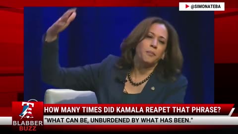 How Many Times Did Kamala Reapet That Phrase?