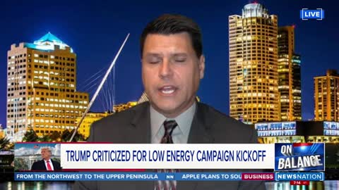 Trump criticized for low energy campaign kickoff - On Balance