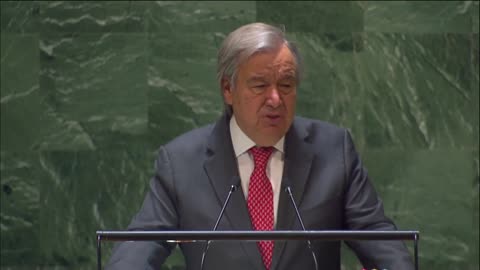 United Nations: UN Chief at the UN 2023 Water Conference - March 22, 2023