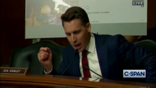 Senator Hawley SLAMS Sec Mayorkas After Employee Is Revealed To Support Hamas