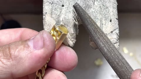 Make a men's 18k gold bracelet | Jewelry Making