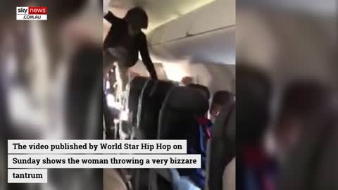 Womans Demonic Archons Released On Plane