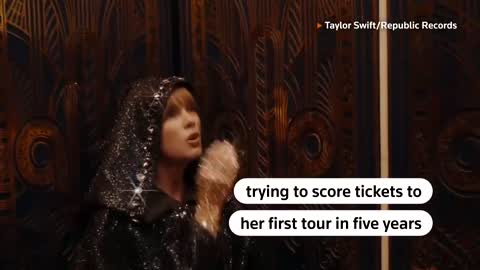 Taylor Swift fans crash Ticketmaster website for tour tickets