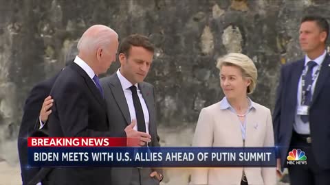 Biden Meets With G7 Leaders Ahead of Putin Summit