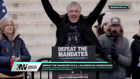 Del Bigtree’s Fiery Speech In D.C. Puts Fauci, Dr. Birx, Joe Biden, Corporate Media & More On Notice