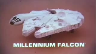 Star Wars 1977 TV Vintage Toy Commercial - Kenner Millennium Falcon