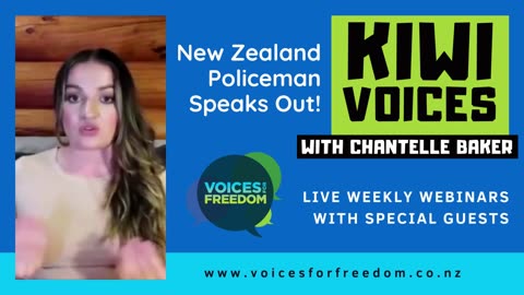 Real Kiwis With Chantelle Baker - NZ Policeman Speaks Out - 8th Dec 2021