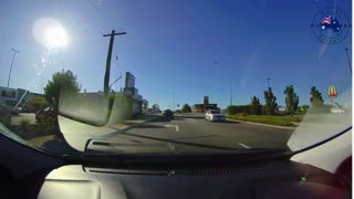 Driver Flips Upside Down - Dash Cam Footage