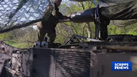 side Ukraine: The most powerful artillery gun in the world