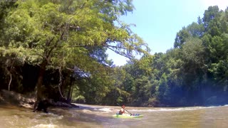 White Water on the Leaf River, MS