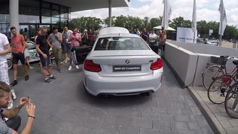 BMW M2 Competition Soundcheck - Event at German car dealer