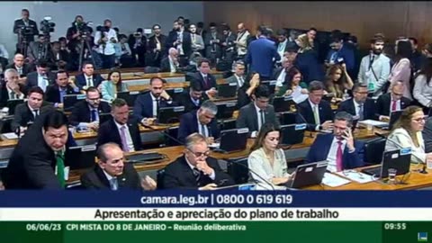 AO VIVO: CPMI DO 8 DE JANEIRO - SENADORES E DEPUTADOS SE ENFRENTAM, DISCUTEM E VOTAM CONVOCAÇÕES