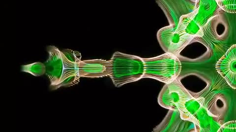 This scene captures water oscillating within a dish, illuminated by ring lights