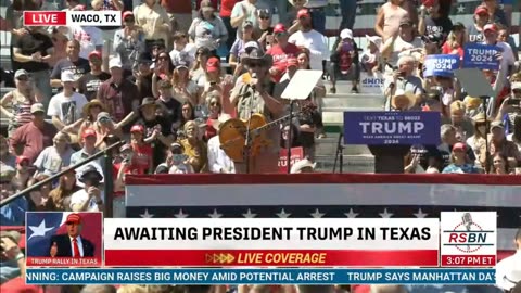 Ted Nugent Slays at Trump Rally, Blasts Zelensky, Prays for J6 Prisoners, Wails on Guitar