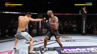 PS4 bot Nick Diaz vs user Robbie Lawler