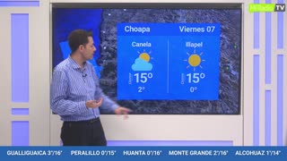 EL TIEMPO EN LA REGIÓN - VIERNES 07 DE JULIO