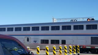 Amtrak in Milan, New Mexico