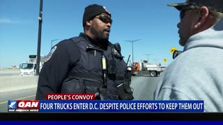 4 trucks enter D.C. despite police efforts to keep them out