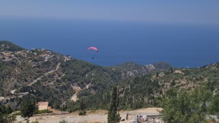 Amazing base jumping in Lefkada