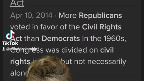 More republicans voted for civil rights act 1964