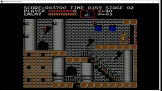 NES Castlevania level 1