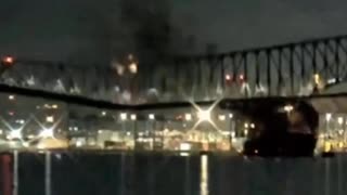 Baltimore bridge collapse from another vantage point