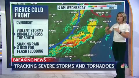 Severe Weather Threat In The South Could Impact 17 Million