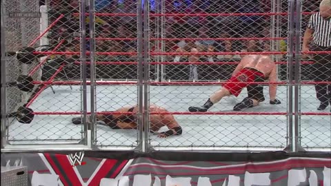 FULL MATCH - Triple H vs. Brock Lesnar — Steel Cage Match: WWE Extreme Rules 2013