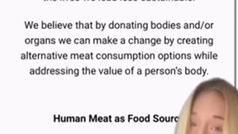 What is the human meat project?