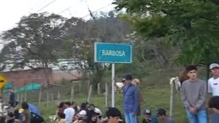 Bloque en Barbosa, Santander