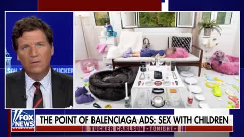 Tucker Carlson slams the New York Times for their reaction to the Balenciaga ad campaign that features child exploitation