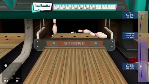 Scooting the 7 pin over a little (Premium Bowling)