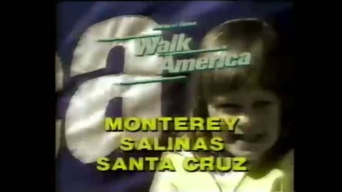Rob Holloway March Of Dimes - Walk Americaommercial - 1980's Preventing Birth Defects TV C