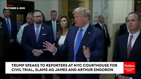 Trump criticizes judge overseeing New York civil fraud trial