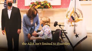 0202. Vice President Harris celebrates the anniversary of the Americans with Disabilities Act
