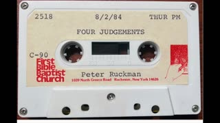 Dr Ruckman 1984 The Four Judgements (Thanks Michael James)