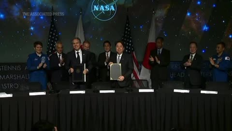 United States and Japan signed space cooperation agreement