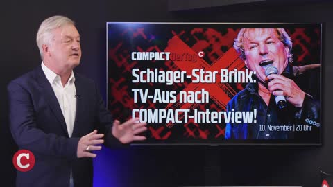 nach Compact Interview: Bernhard Brink fliegt aus TV!
