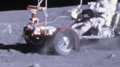 En 1971 la NASA llevó un carro a la Luna