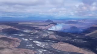 BIG NEWS - A Volcanic Eruption Just Started in Iceland - The First Video