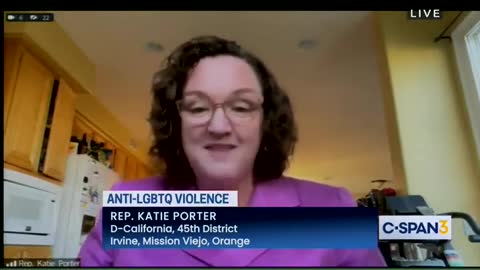 Katie Porter about pedophilia