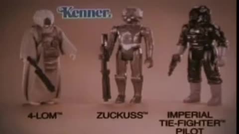 Star Wars 1982 TV Vintage Toy Commercial - Revenge of the Jedi Admiral Akbar Offer