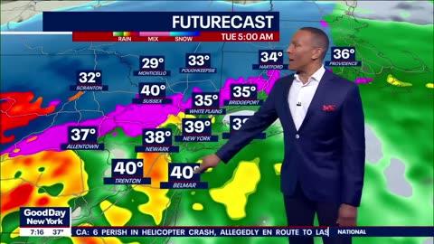 NEW YORK CITY WEATHER REPORT HUGE SNOWSTORM COMING