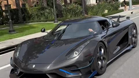 Full carbon fiber koenigsegg regera 1/80