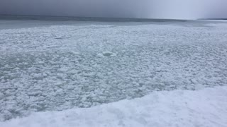 Icy Waves on Lake Superior