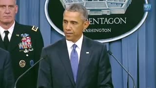 Obama admitted that the US was training ISIL (Islamic State of Iraq and the Levant)