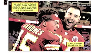 Travis Kelce gets his own biographical comic book