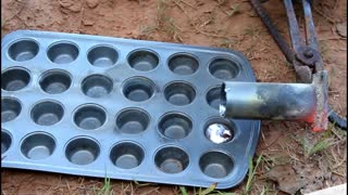 Satisfying Molten Aluminium Pour