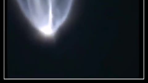 Rocket Hitting The Firmament Video Footage - SHOCKING